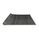 Sideview of Abstract Gray Modern Rug, abs4484gry