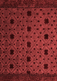 Abstract Red Modern Rug, abs4485red