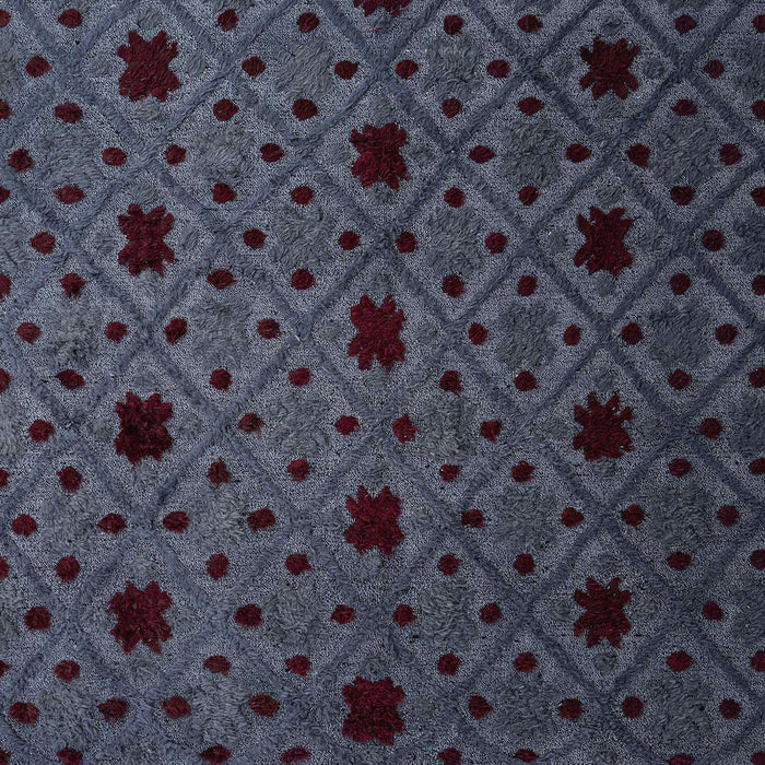 Abstract Purple Modern Rug, abs4485