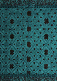 Abstract Turquoise Modern Rug, abs4485turq