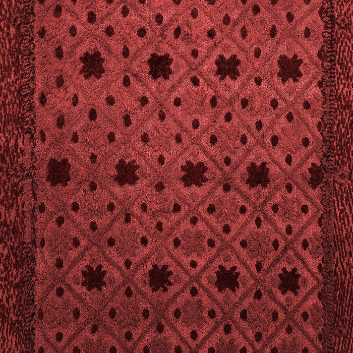 Machine Washable Abstract Red Modern Rug, wshabs4485red