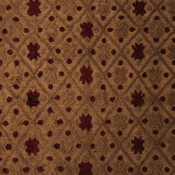 Machine Washable Abstract Orange Modern Area Rugs, wshabs4485org