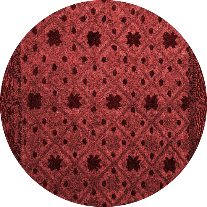 Abstract Red Modern Rug, abs4485red