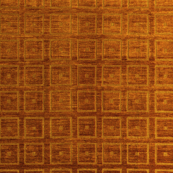Abstract Yellow Modern Rug, abs4486yw