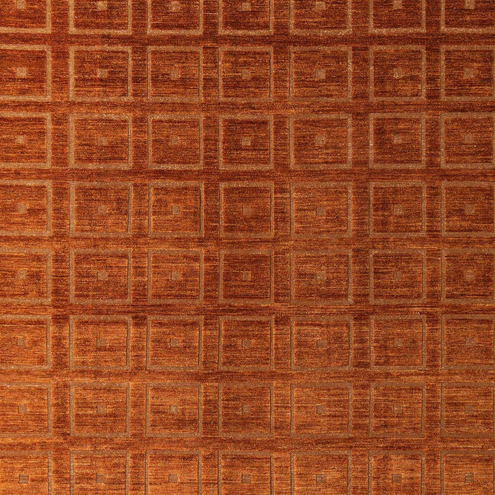 Machine Washable Abstract Red Rug, wshabs4486