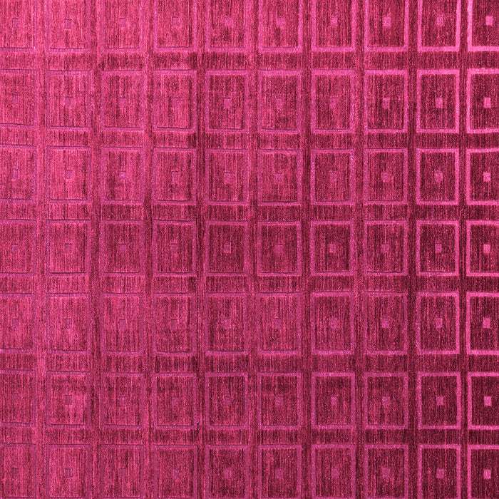 Square Machine Washable Abstract Pink Modern Rug, wshabs4486pnk