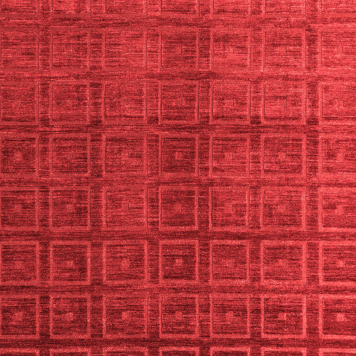 Abstract Red Modern Area Rugs