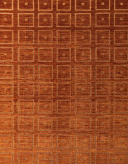Abstract Red Modern Rug, abs4486