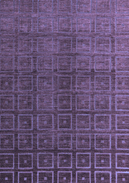 Abstract Blue Modern Rug, abs4486blu