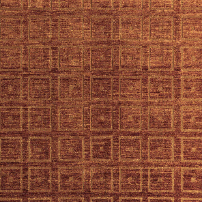 Abstract Brown Modern Rug, abs4486brn