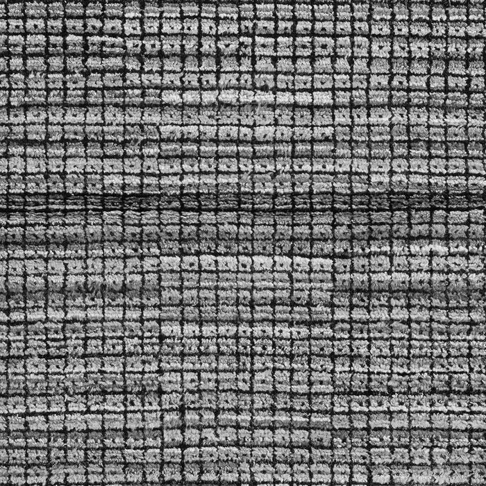 Machine Washable Abstract Gray Modern Rug, wshabs4487gry