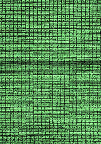 Abstract Emerald Green Modern Rug, abs4487emgrn