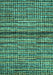 Abstract Turquoise Modern Rug, abs4487turq