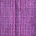 Square Machine Washable Abstract Purple Modern Area Rugs, wshabs4487pur