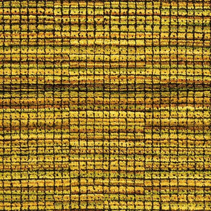 Machine Washable Abstract Yellow Modern Rug, wshabs4487yw