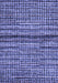 Abstract Blue Modern Rug, abs4487blu