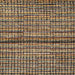 Square Machine Washable Abstract Bakers Brown Rug, wshabs4487