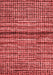 Abstract Red Modern Area Rugs