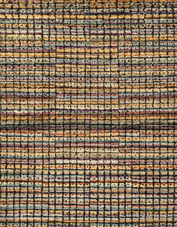 Abstract Bakers Brown Modern Rug, abs4487