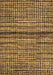 Machine Washable Abstract Brown Modern Rug, wshabs4487brn