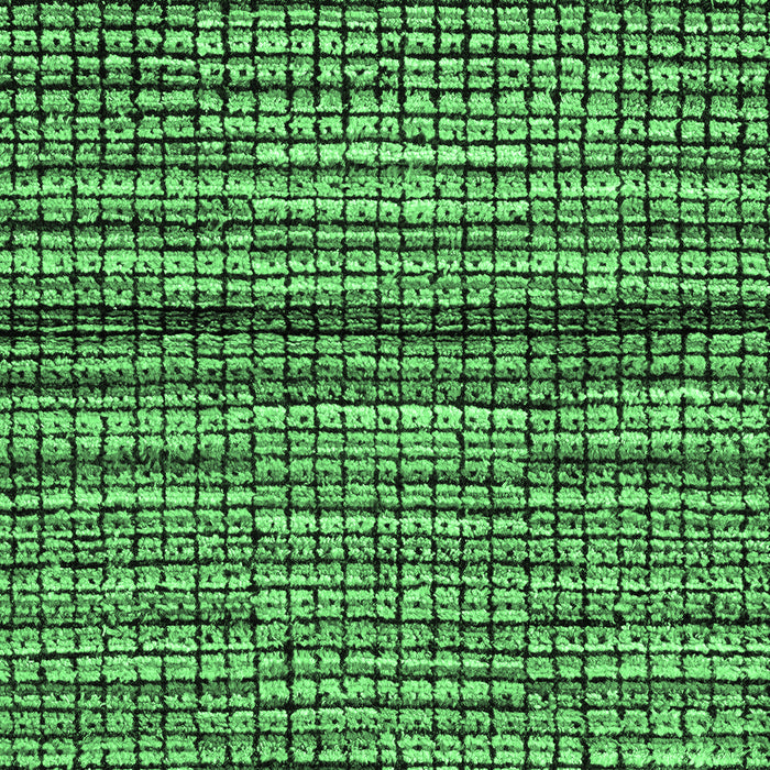 Machine Washable Abstract Emerald Green Modern Area Rugs, wshabs4487emgrn