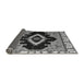 Sideview of Abstract Gray Modern Rug, abs4488gry