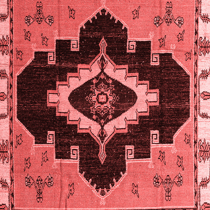 Machine Washable Abstract Red Modern Rug, wshabs4488red