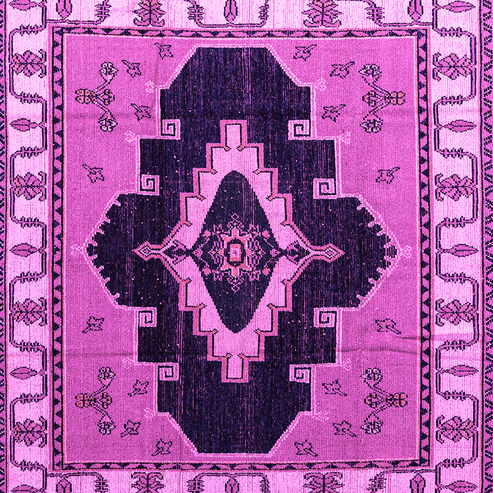 Square Abstract Pink Modern Rug, abs4488pnk