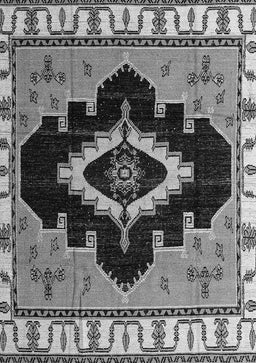 Abstract Gray Modern Rug, abs4488gry