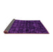 Sideview of Abstract Pink Modern Rug, abs4489pnk