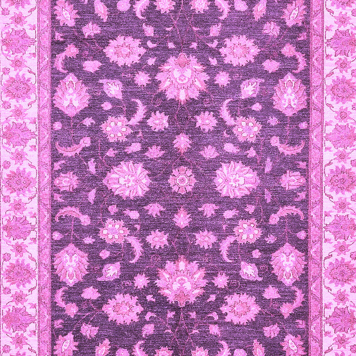 Machine Washable Oriental Purple Traditional Area Rugs, wshabs448pur