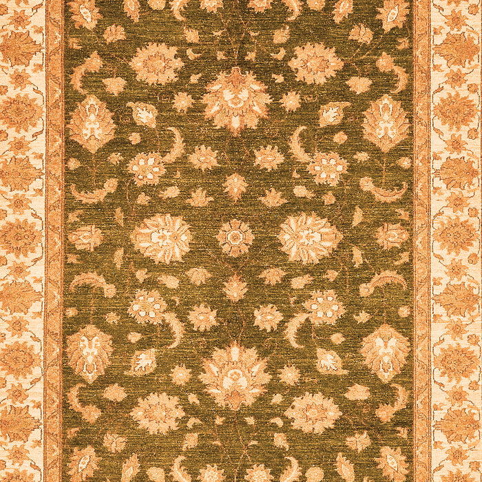 Oriental Orange Traditional Rug, abs448org