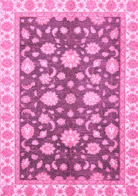 Oriental Pink Traditional Rug, abs448pnk