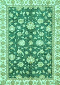 Oriental Turquoise Traditional Rug, abs448turq