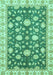 Oriental Turquoise Traditional Rug, abs448turq