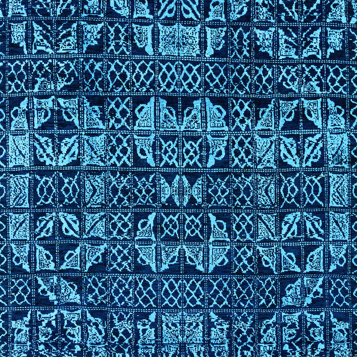 Machine Washable Abstract Light Blue Modern Rug, wshabs4490lblu