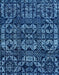 Abstract Blue Modern Rug, abs4490