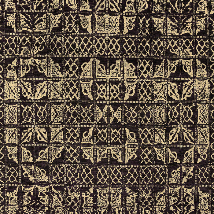 Abstract Brown Modern Rug, abs4490brn