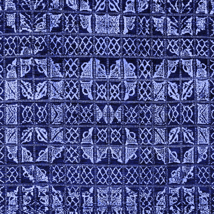 Machine Washable Abstract Blue Modern Rug, wshabs4490blu