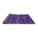 Sideview of Abstract Pink Modern Rug, abs4490pnk