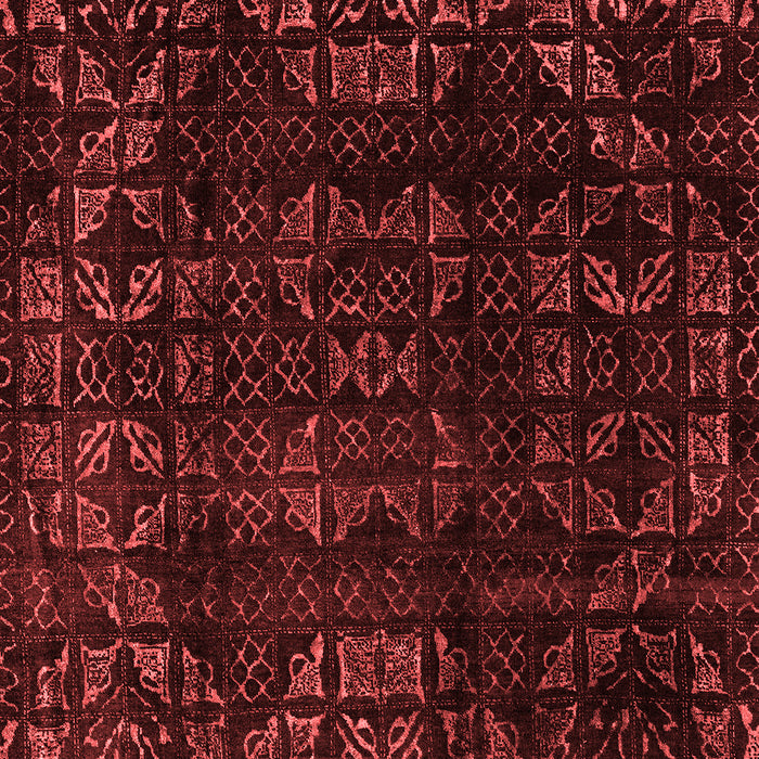 Machine Washable Abstract Red Modern Rug, wshabs4491red