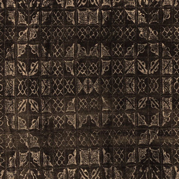 Abstract Brown Modern Rug, abs4491brn