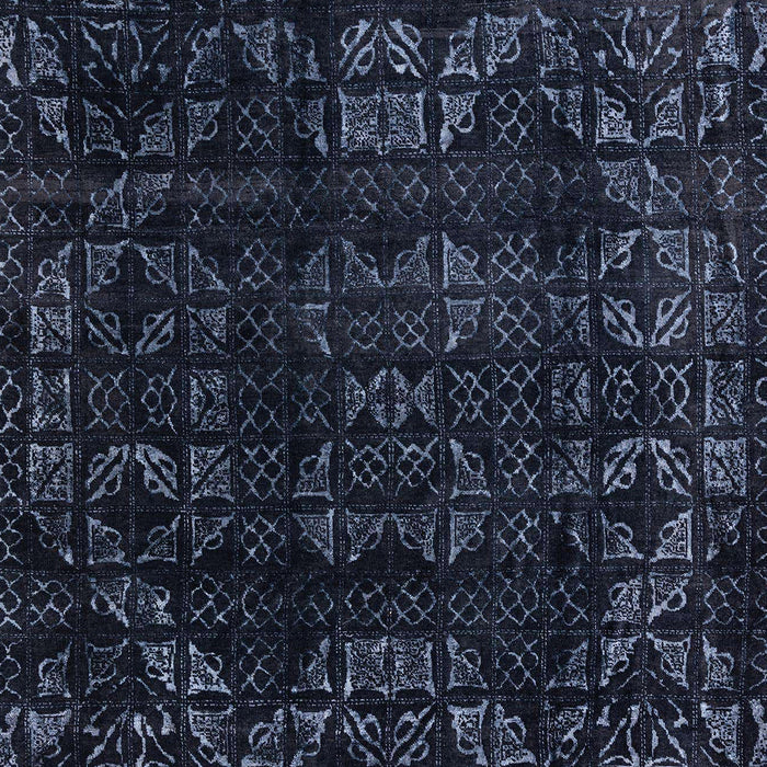 Abstract Blue Modern Rug, abs4491