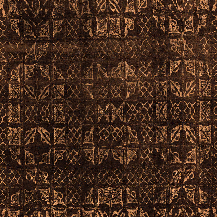 Abstract Orange Modern Rug, abs4491org