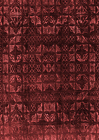 Abstract Red Modern Rug, abs4491red