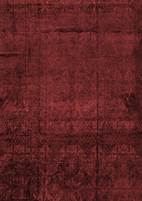 Abstract Red Modern Rug, abs4492red