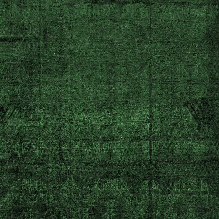 Machine Washable Abstract Emerald Green Modern Area Rugs, wshabs4492emgrn