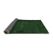 Sideview of Abstract Emerald Green Modern Rug, abs4492emgrn