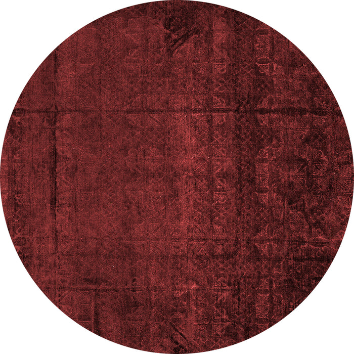 Abstract Red Modern Rug, abs4492red