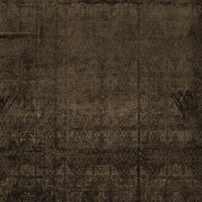 Abstract Brown Modern Rug, abs4492brn